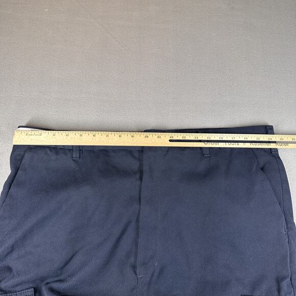 Steelguard FR Performance Cargo Pants Mens 42x30 Navy Flame Resistant Workwear - Picture 5 of 12